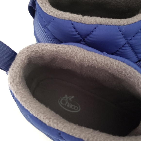 Chaco Men's Ramble Puff Quilted Anckle Booties In Cobalt Blue - Picture 5 of 13